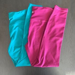 KFT Brands Leggings Bundle Teal and Magenta